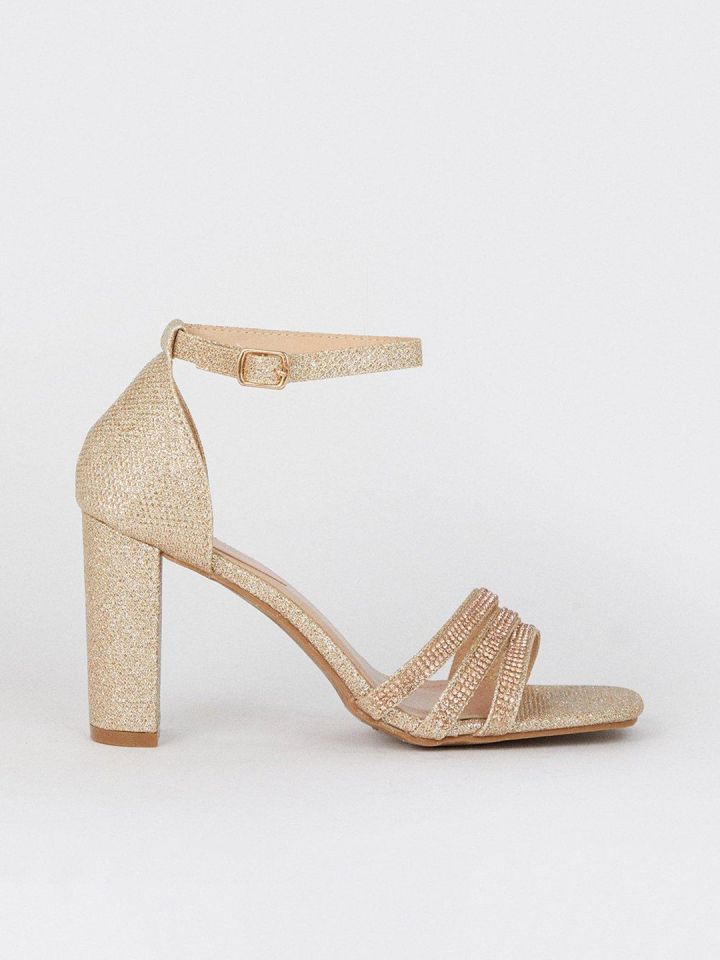 Buy DOROTHY PERKINS Embellished Party Block Heels Heels for