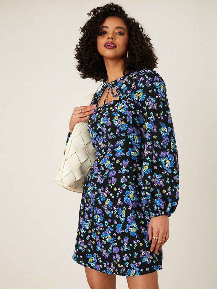 Dorothy perkins best sale zip front dress