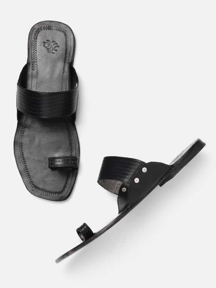 Buy House Of Pataudi Men One Toe Ethnic Comfort Sandals