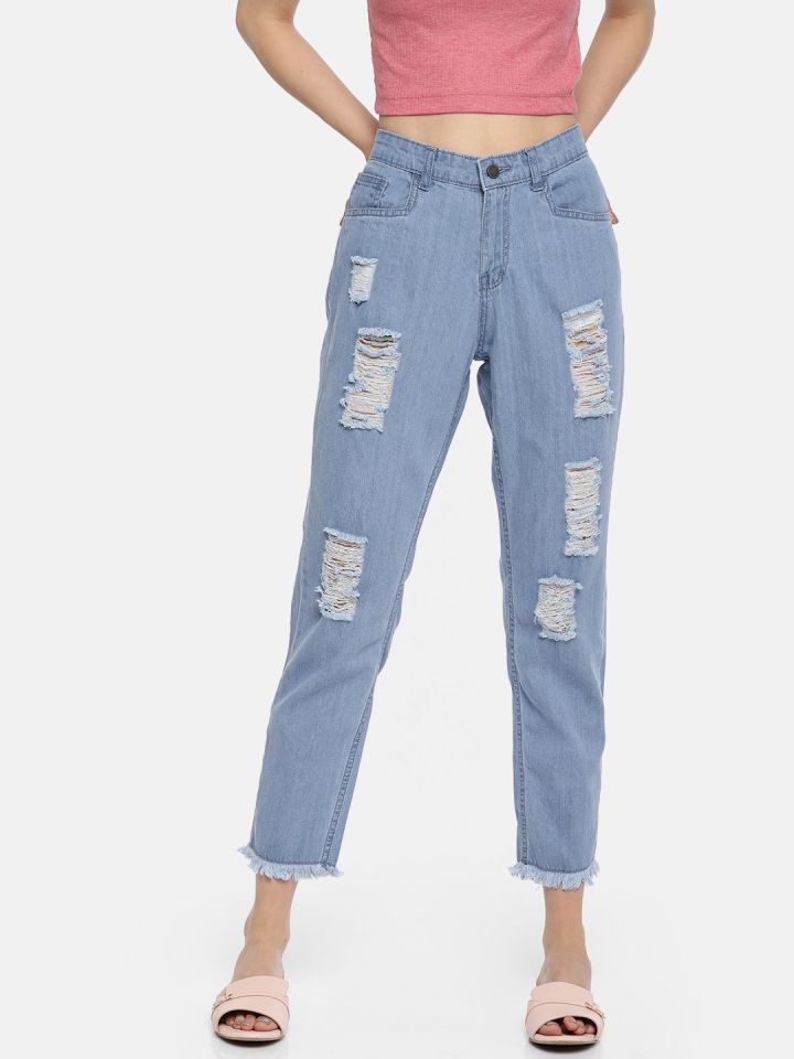 boyfriend jeans myntra