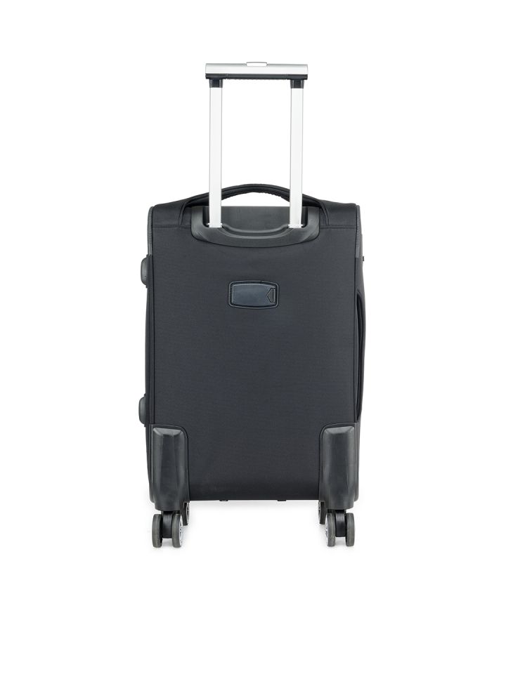 Tamo Unisex Black Orange Odyssey Large Trolley Bag