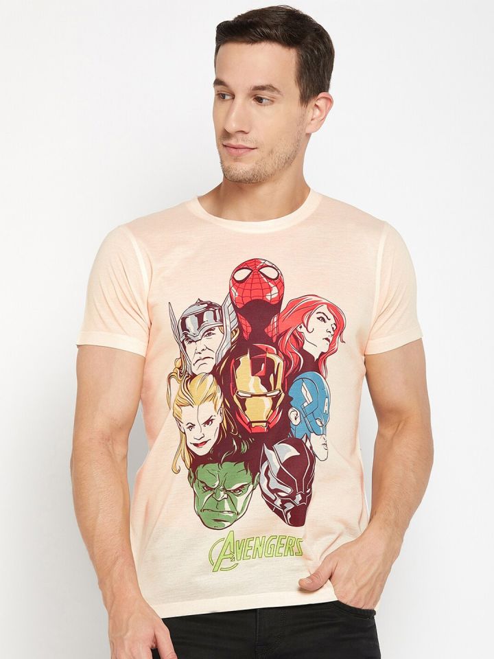 Avengers t 2025 shirt myntra