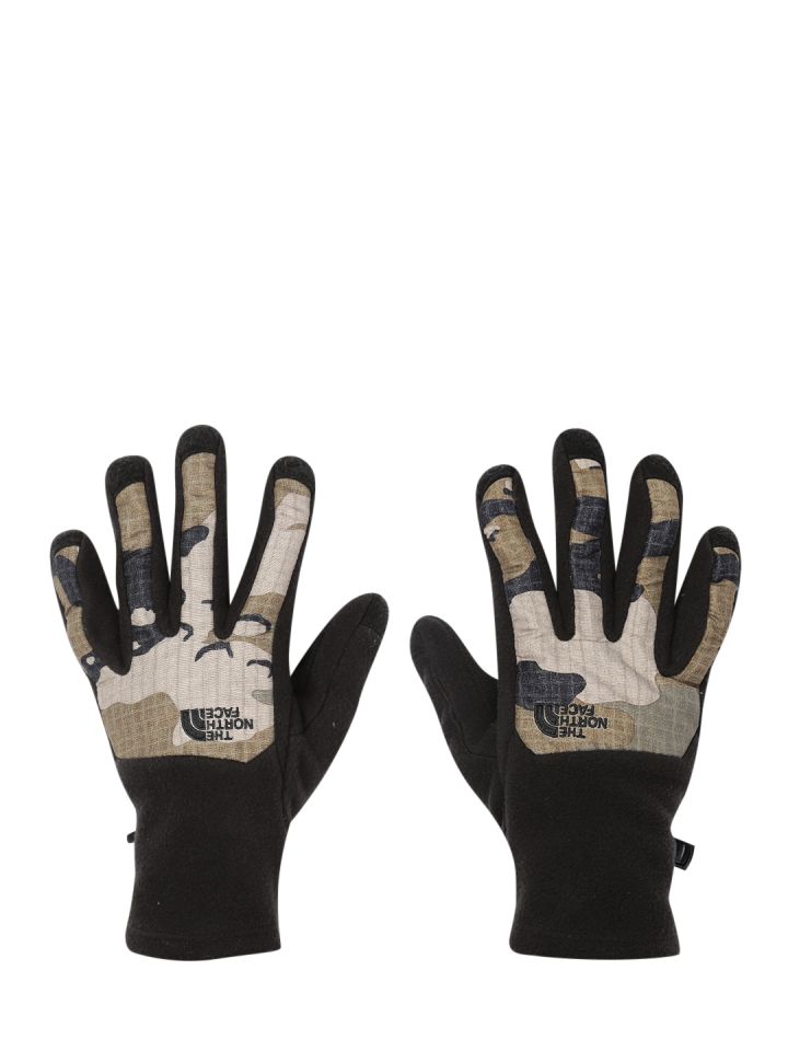 Buy The North Face Men Beige Black DENALI ETIP Printed Gloves