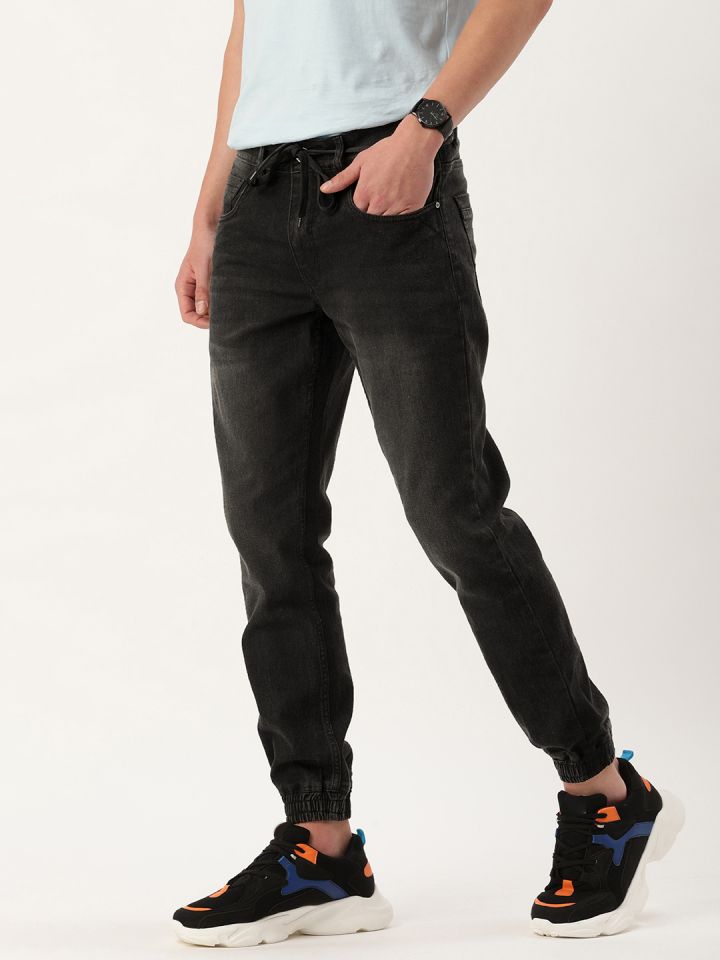 Buy Mast Harbour Men Light Fade Stretchable Jogger Jeans Jeans