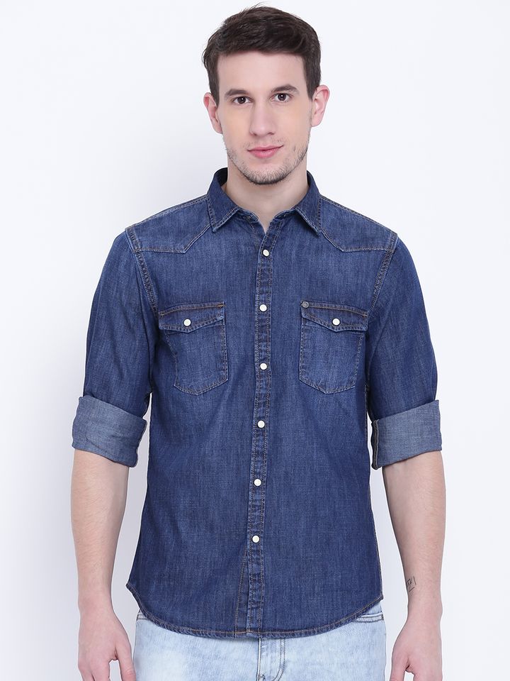 jeans shirt myntra
