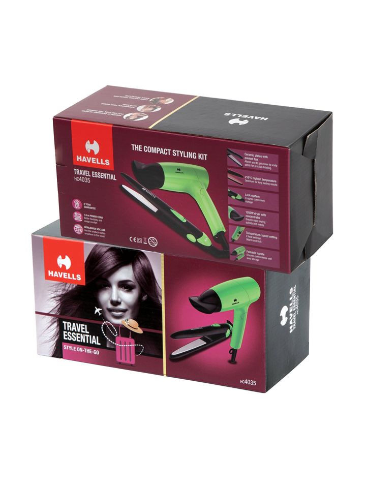 havells straightener and dryer