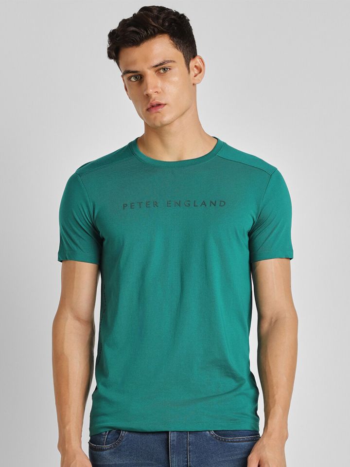 Peter england 2025 t shirts myntra