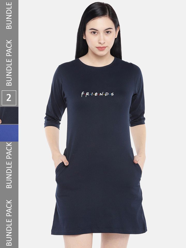 Myntra t shirt dress 2025