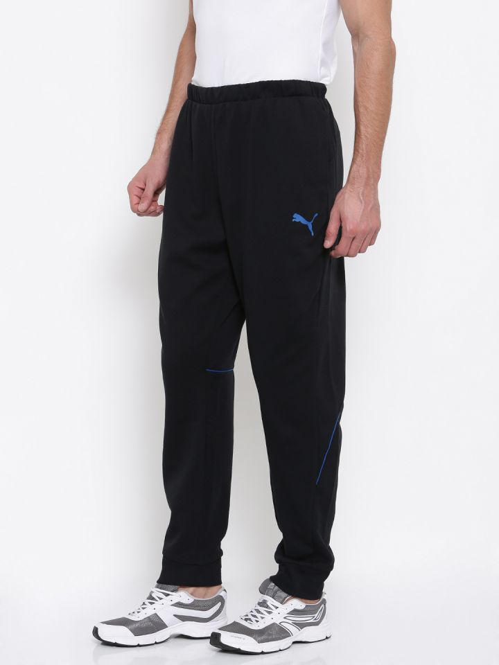 puma black joggers