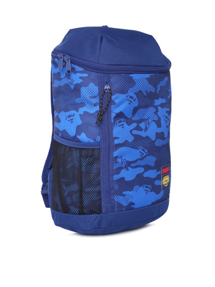 Puma Unisex Blue Justice League Hero Graphic Backpack