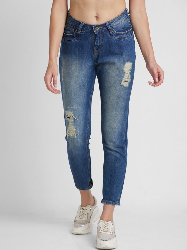 Torn jeans best sale myntra