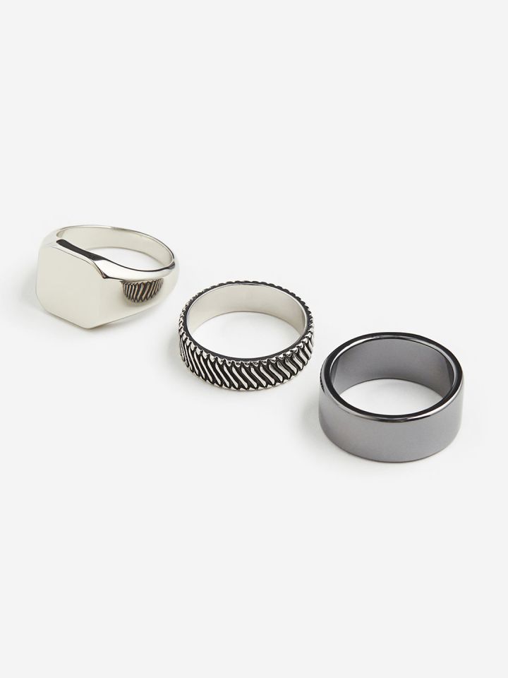H and m mens rings new arrivals