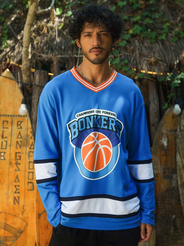 Oversized hockey jersey sales