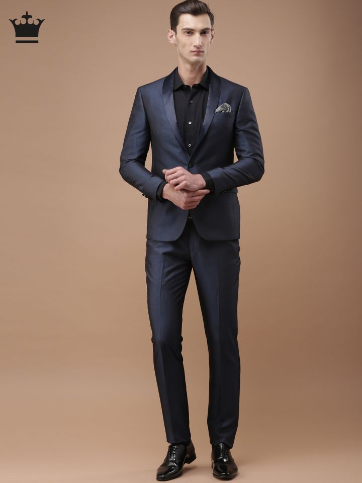 Louis philippe clearance blue suit