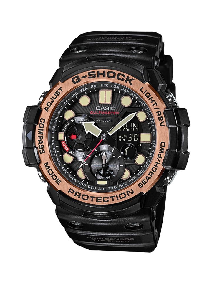 Buy CASIO G Shock Men Black Analogue And Digital Watch GN 1000RG