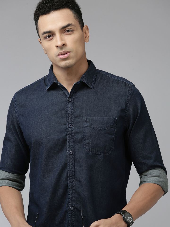 Van heusen denim shirts 2025