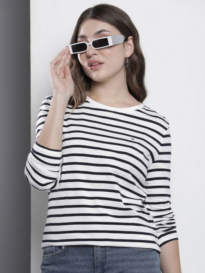 Tommy hilfiger t sales shirts full sleeves