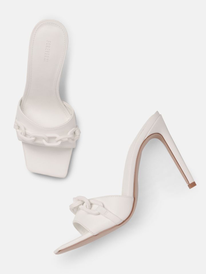 White mules forever 21 on sale