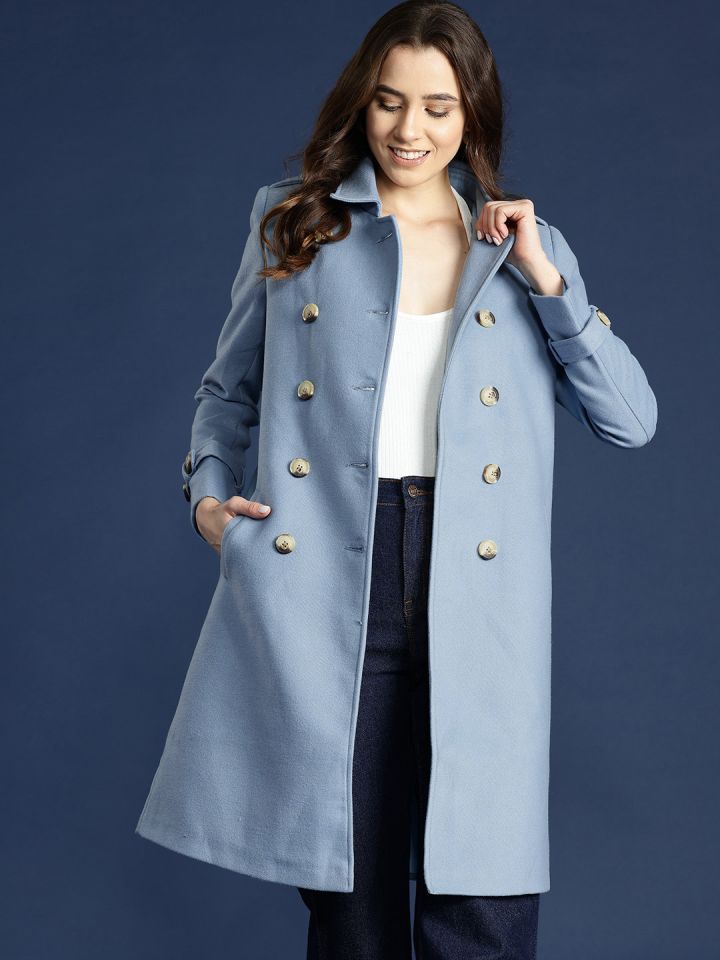 Longline overcoat shop