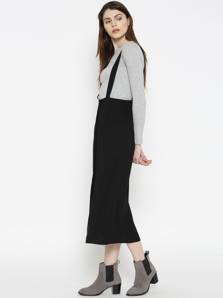 Black midi outlet skirt forever 21
