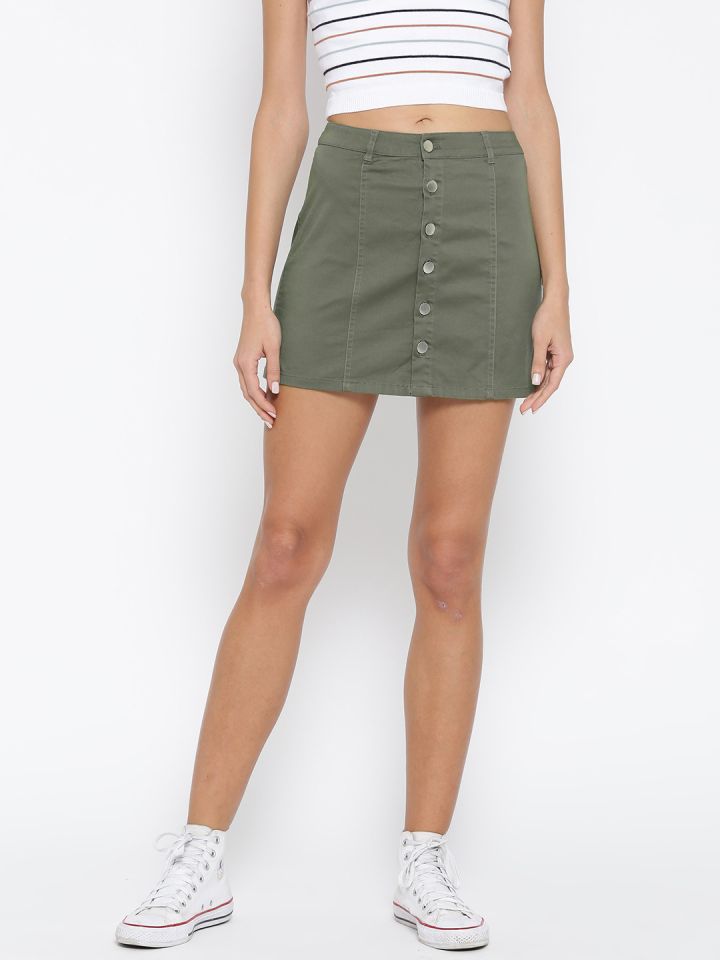 A line hot sale skirt myntra