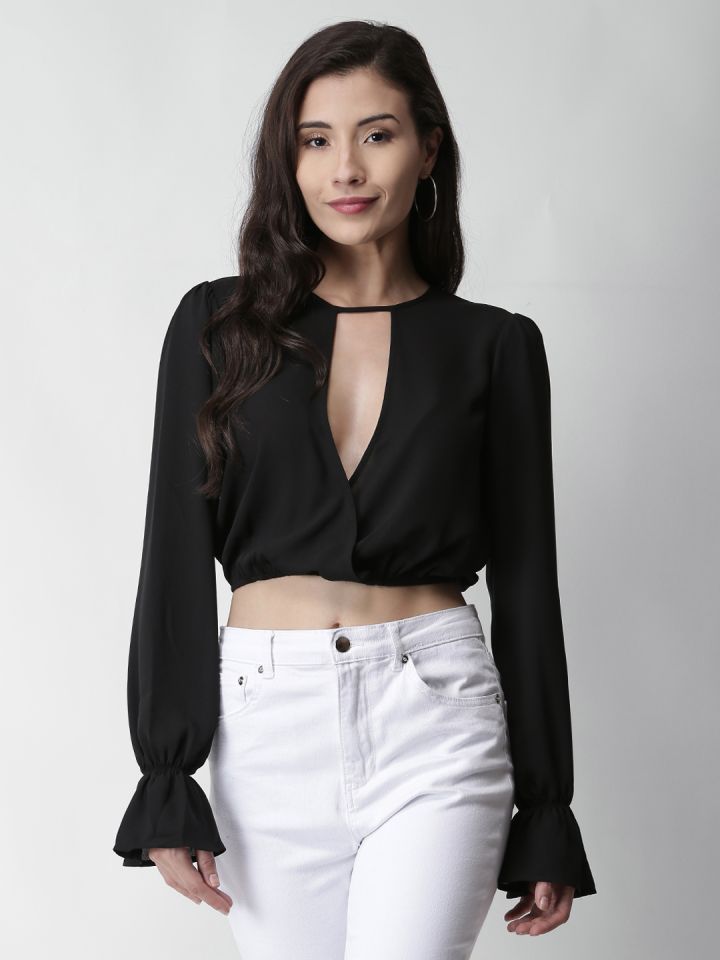 Black tops forever 21 clearance