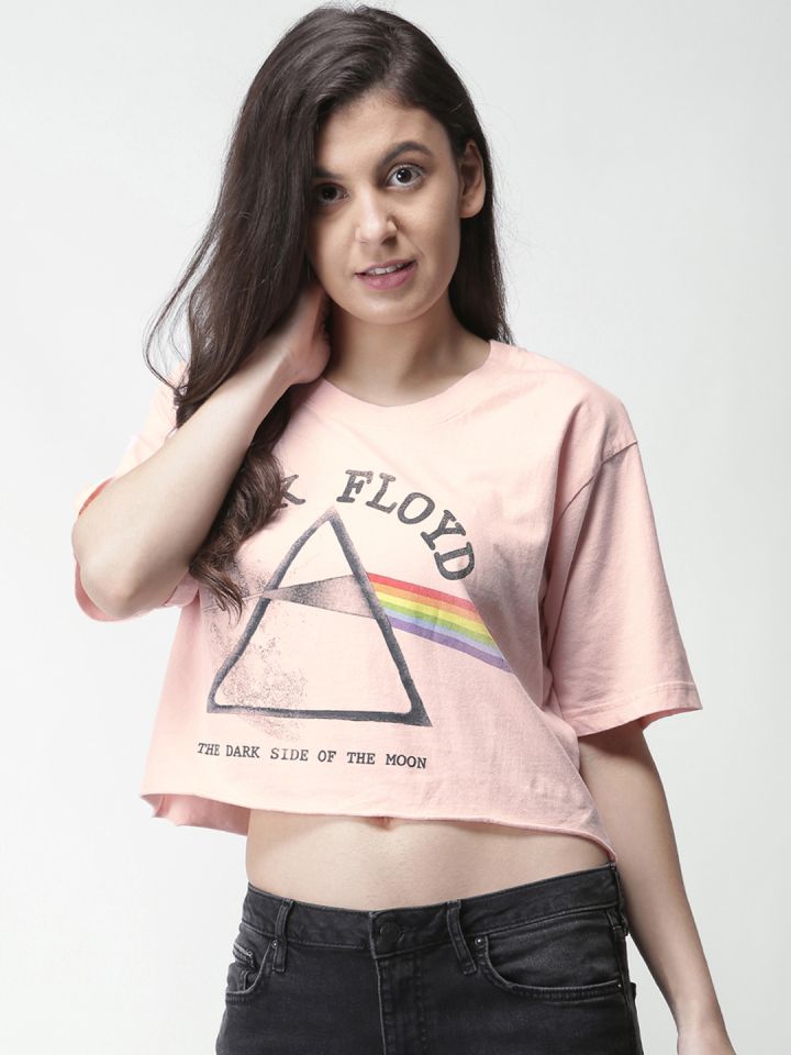 Pink floyd crop top forever 21 outlet