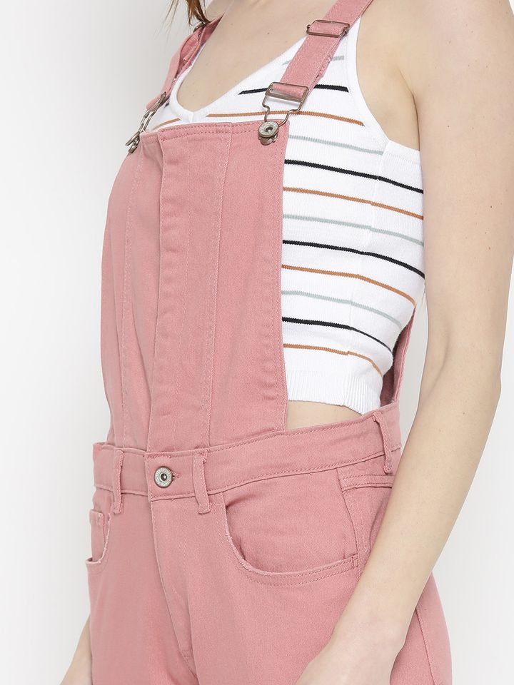 baby pink dungarees womens