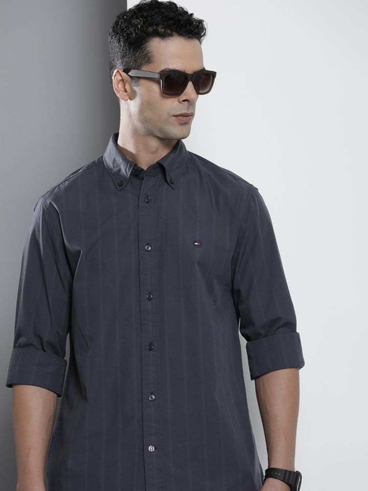 Tommy hilfiger casual shirts best sale