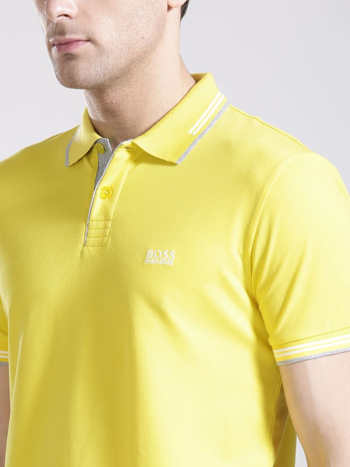 boss collar t shirt