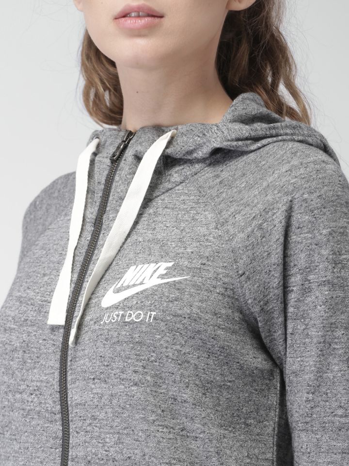 Nike grey jacket womens on sale