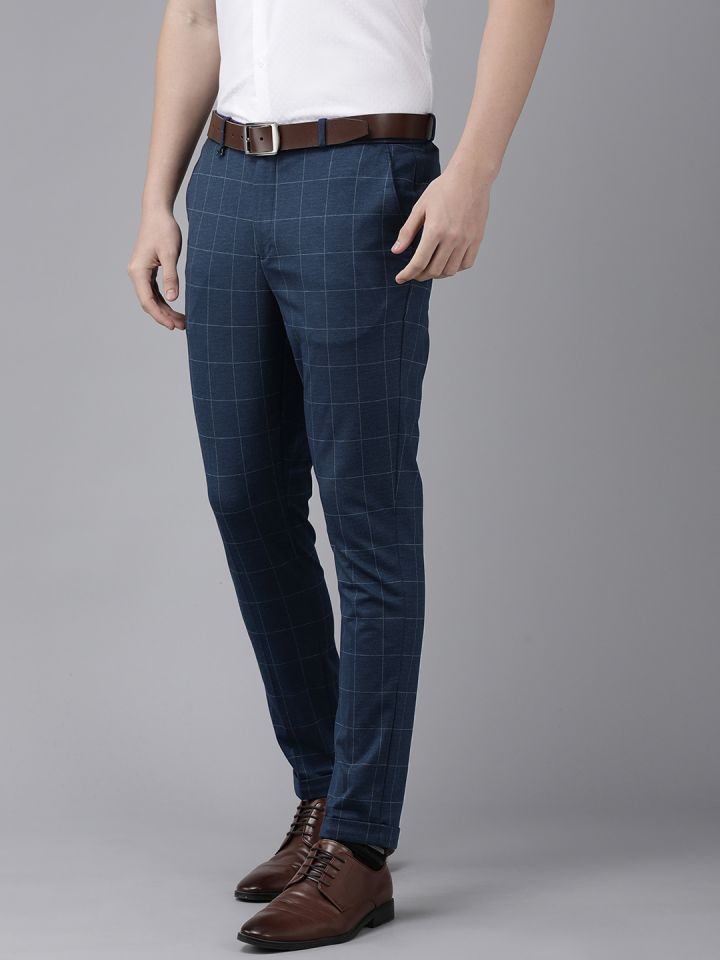 Carrot fit sales formal pants