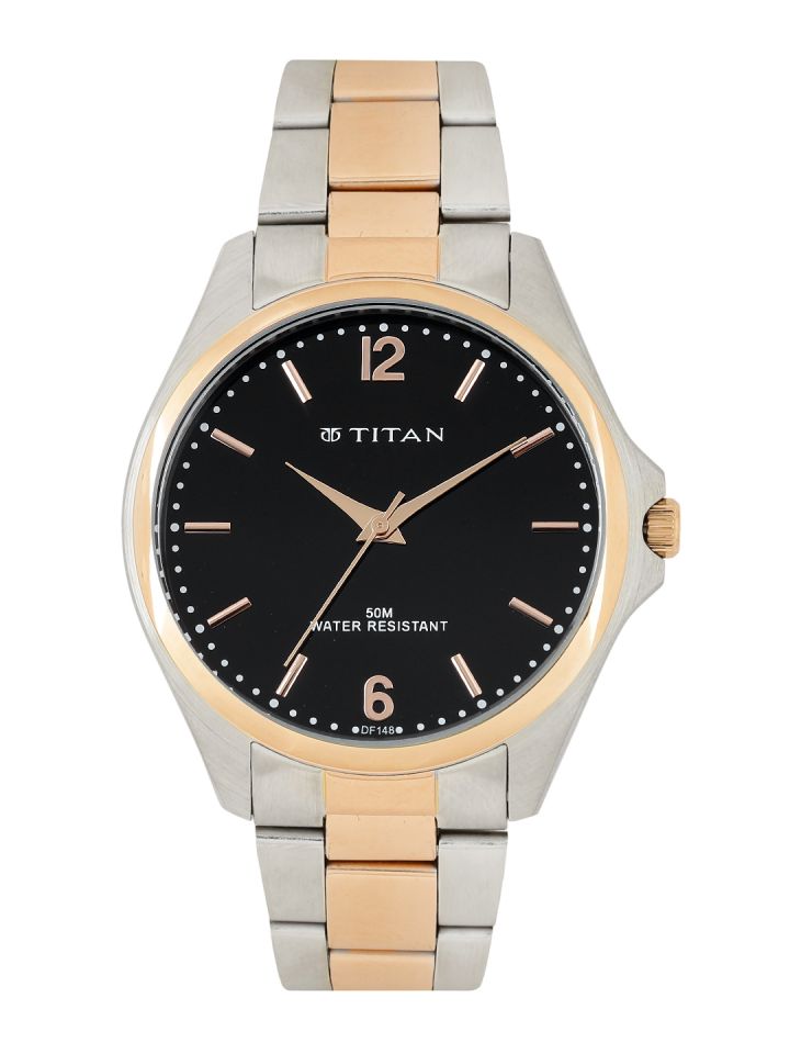 Titan watch 50m on sale water resistant price