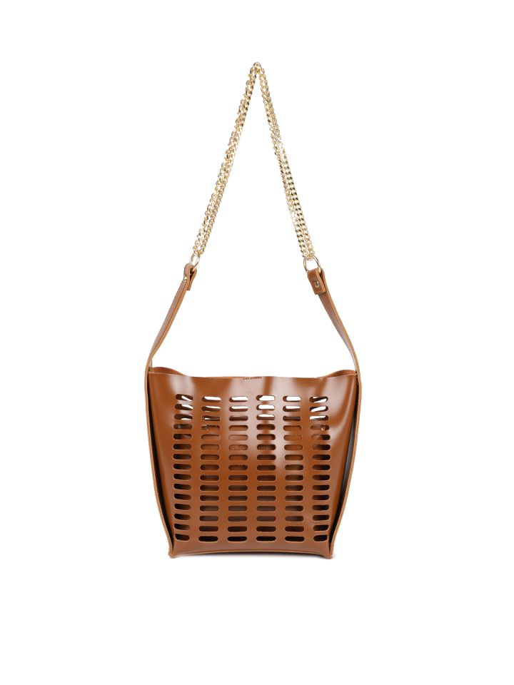 Dressberry pink solid shoulder bag discount