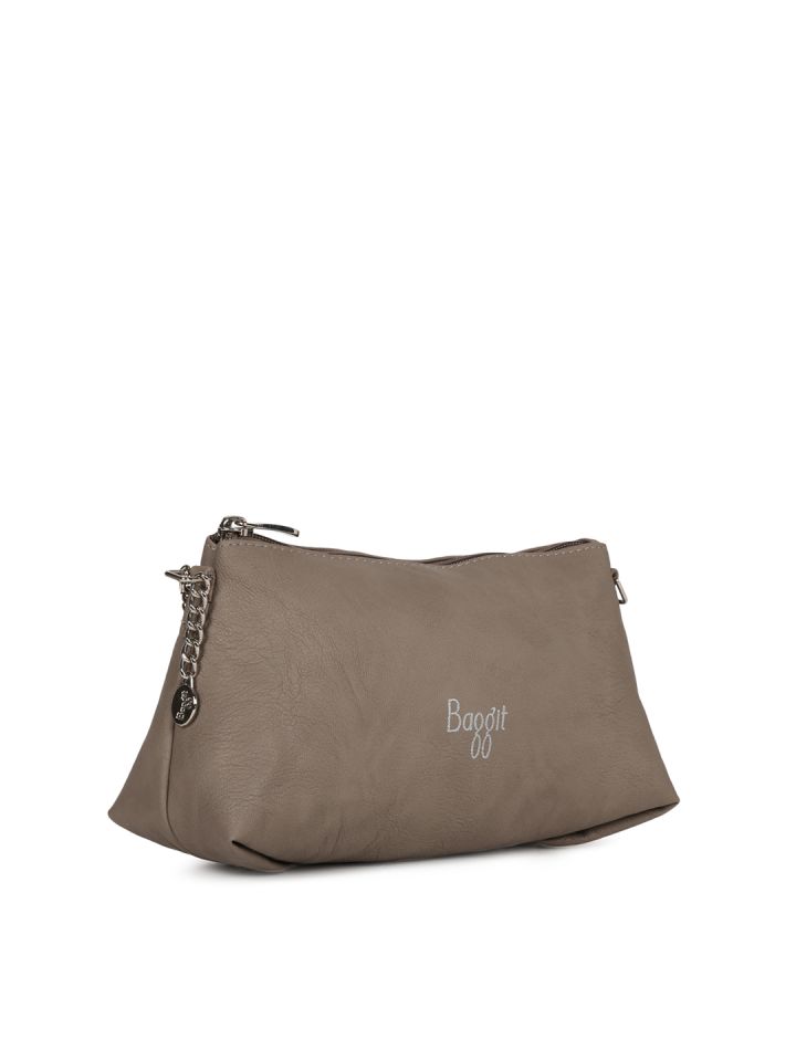 Buy Baggit Taupe Solid Clutch Clutches for Women 2368489 Myntra