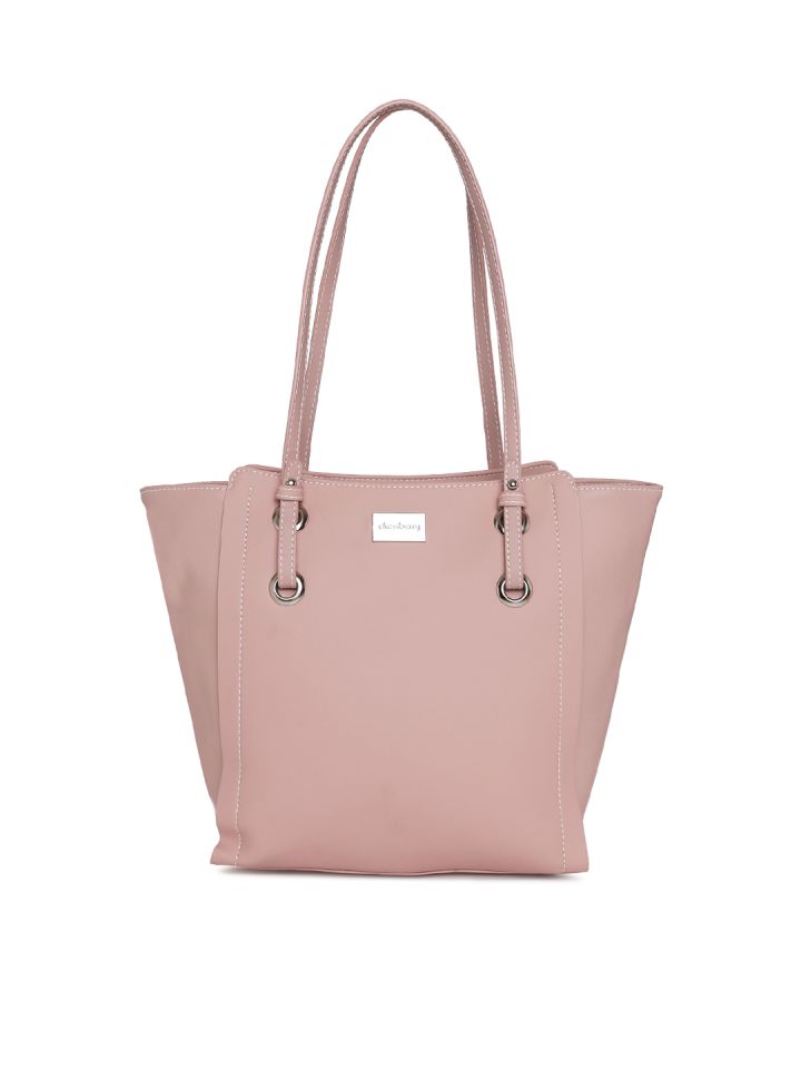 Dressberry pink solid shoulder bag outlet