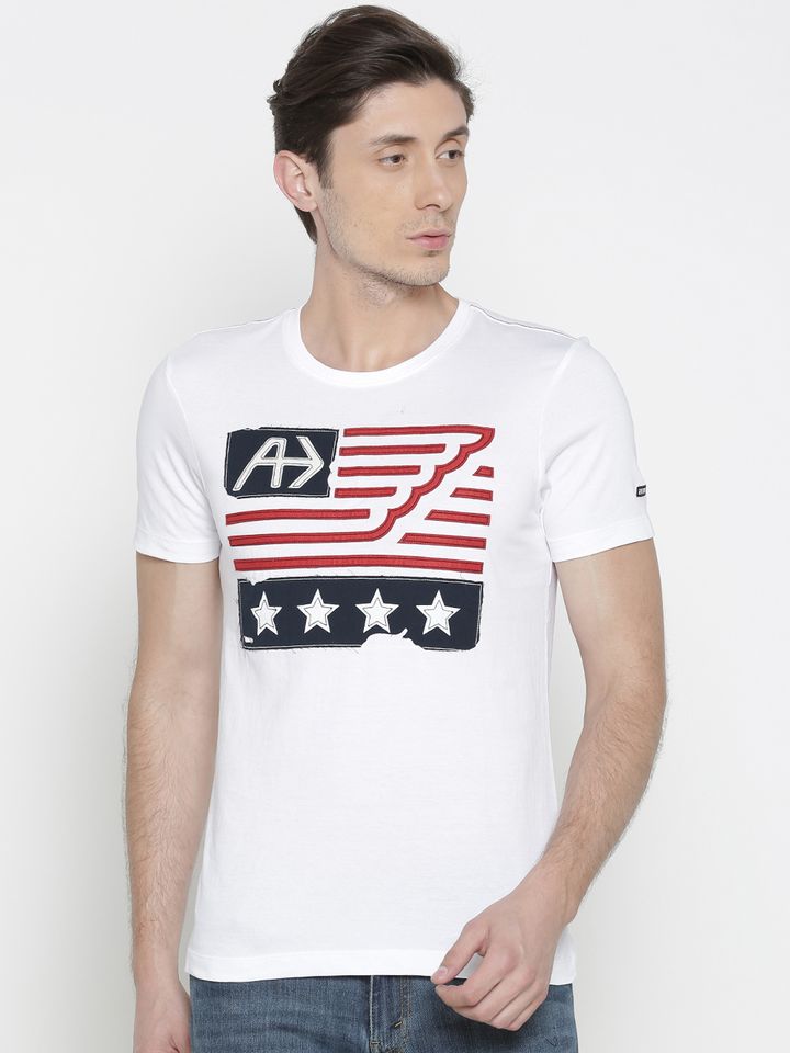 Buy Arrow Sport Men White Self Design 