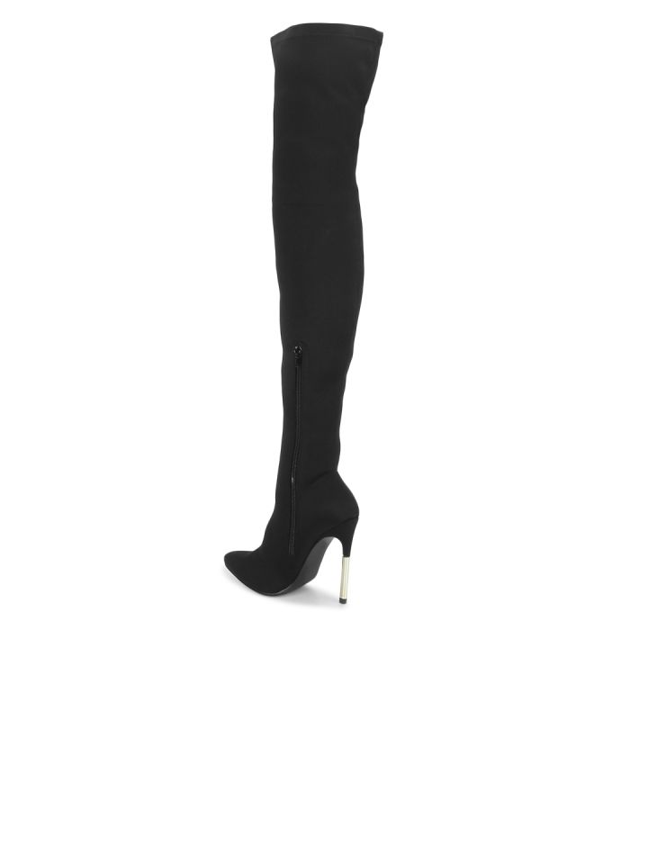 Thigh high deals boots myntra