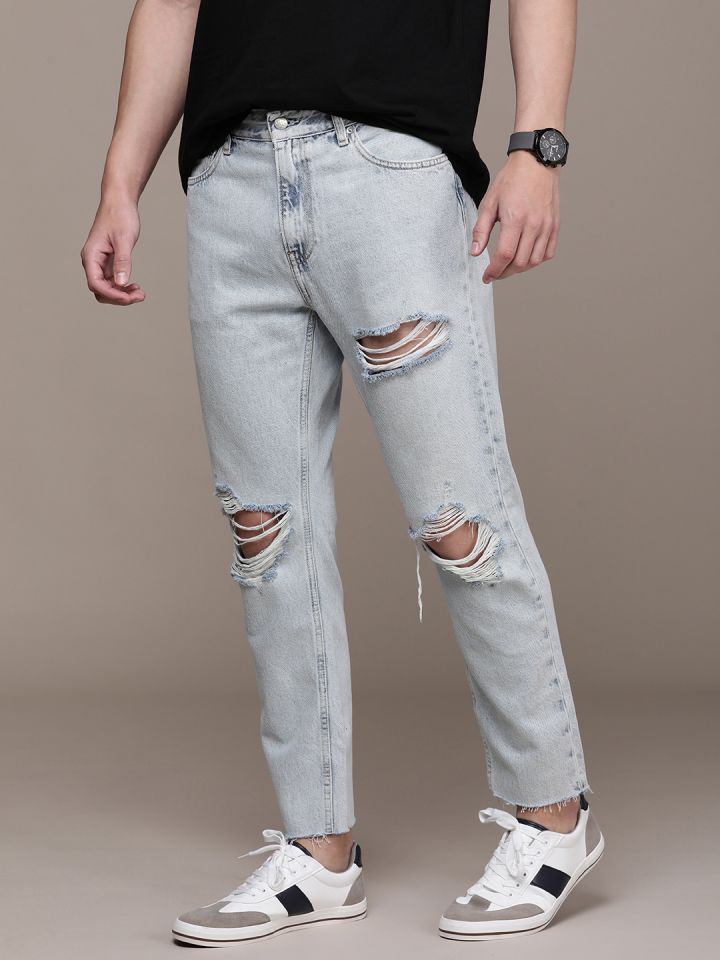 Calvin klein clearance distressed jeans