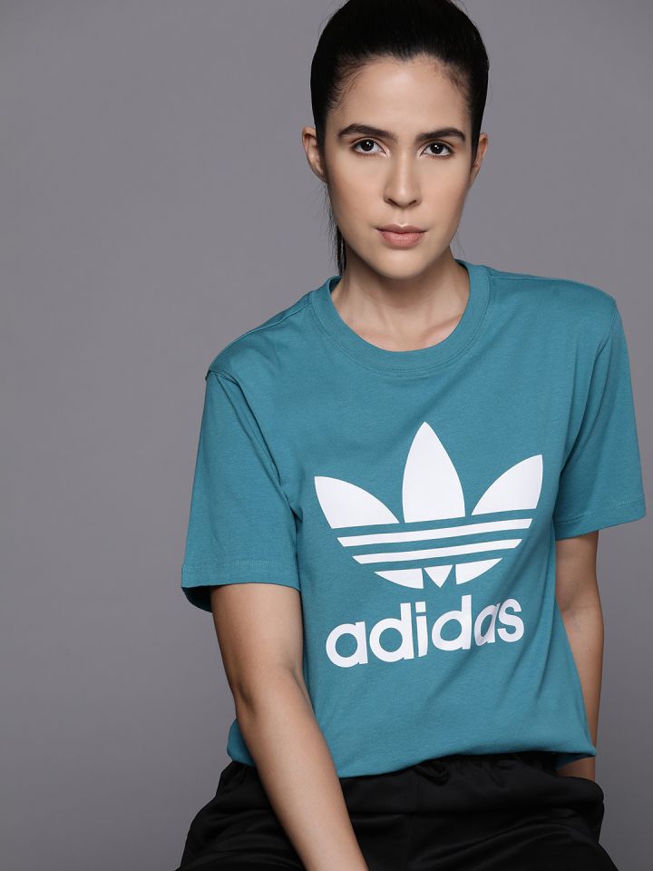 Adidas top women logo