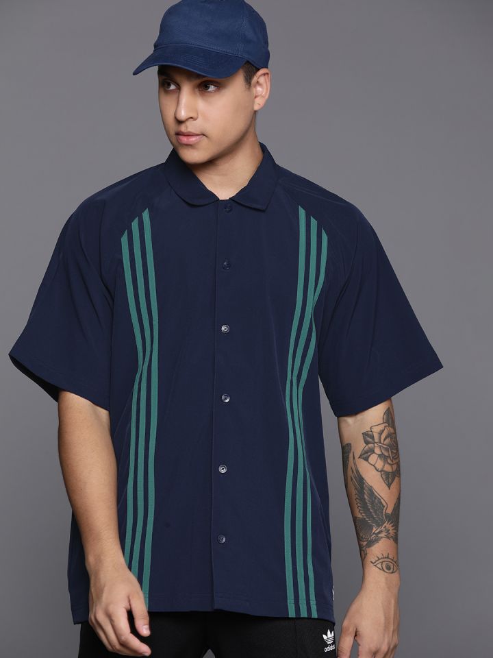 Adidas button hotsell up shirts