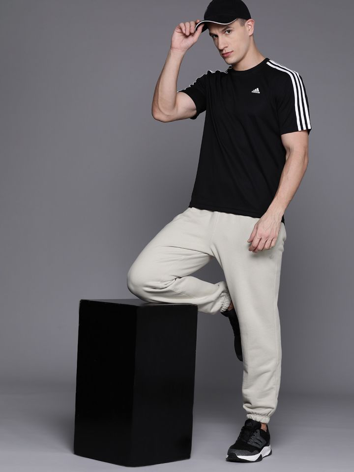 Men's adidas french shop terry patch jogger pants