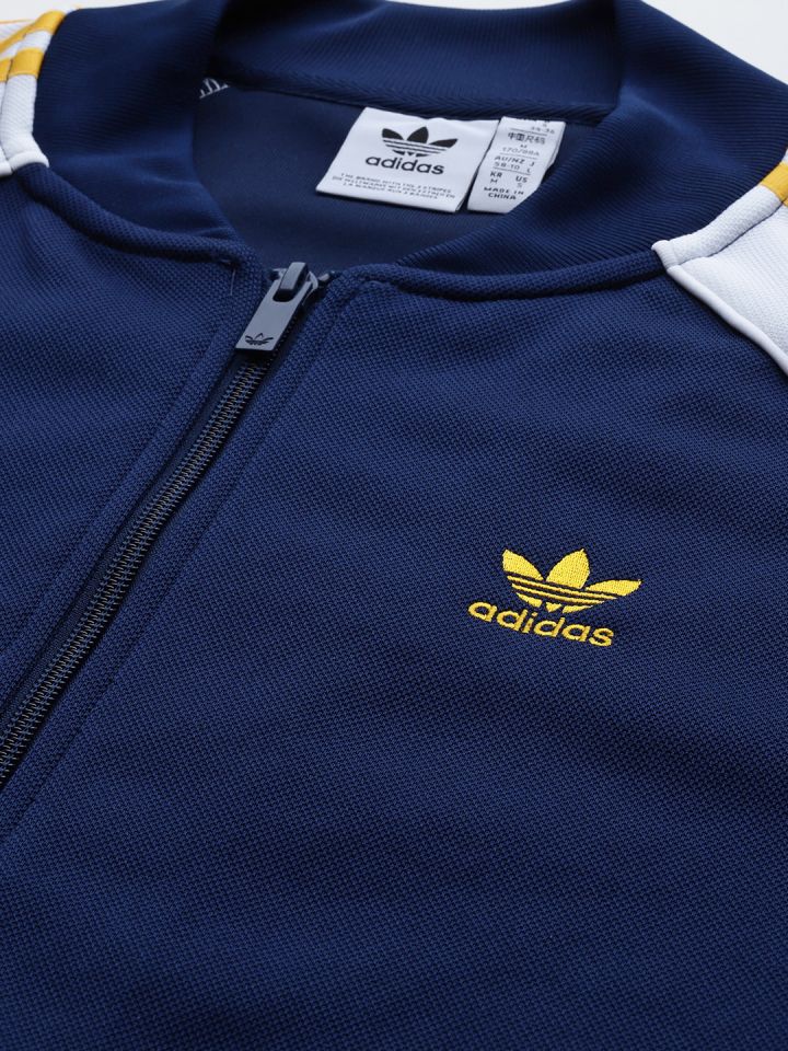 Adidas china clearance track jacket navy