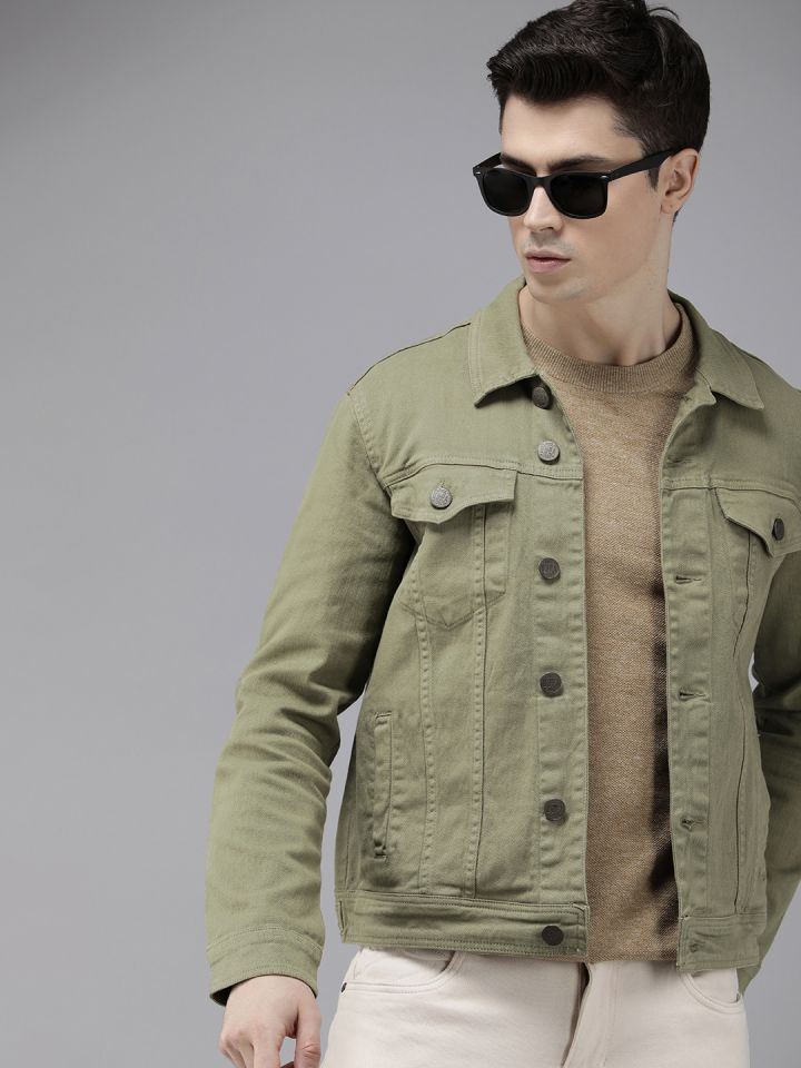 Buy U S Polo Assn Denim Co Solid Spread Collar Denim Jacket