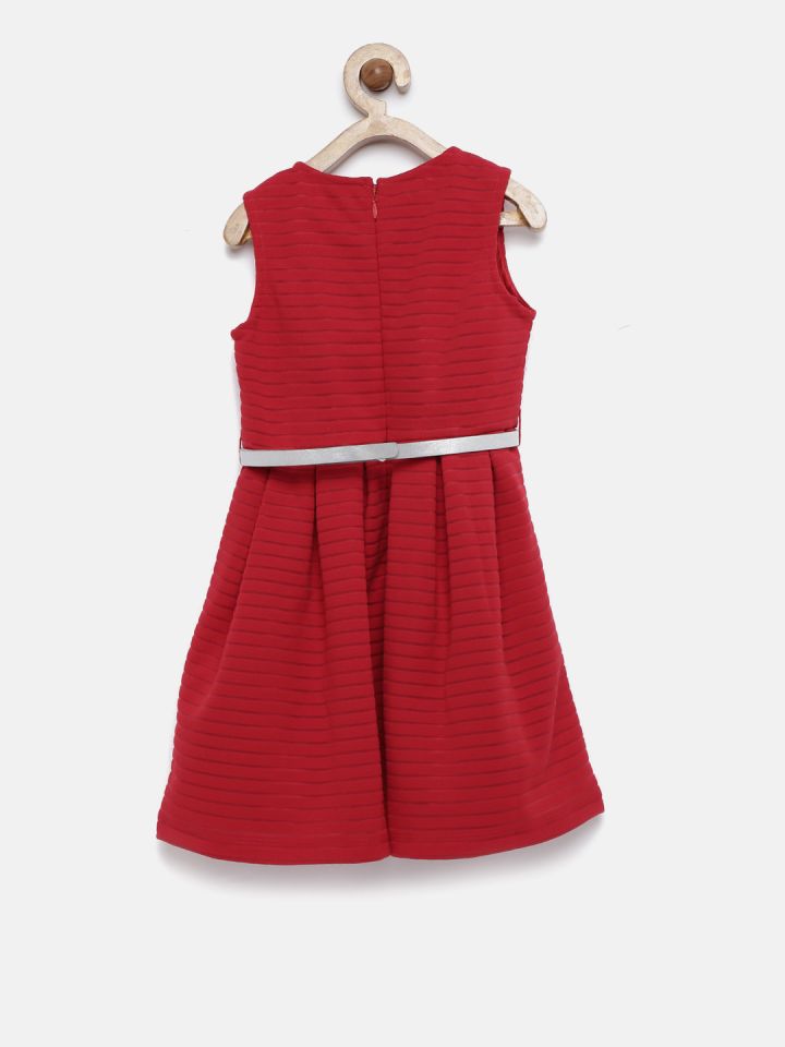 red polo dress