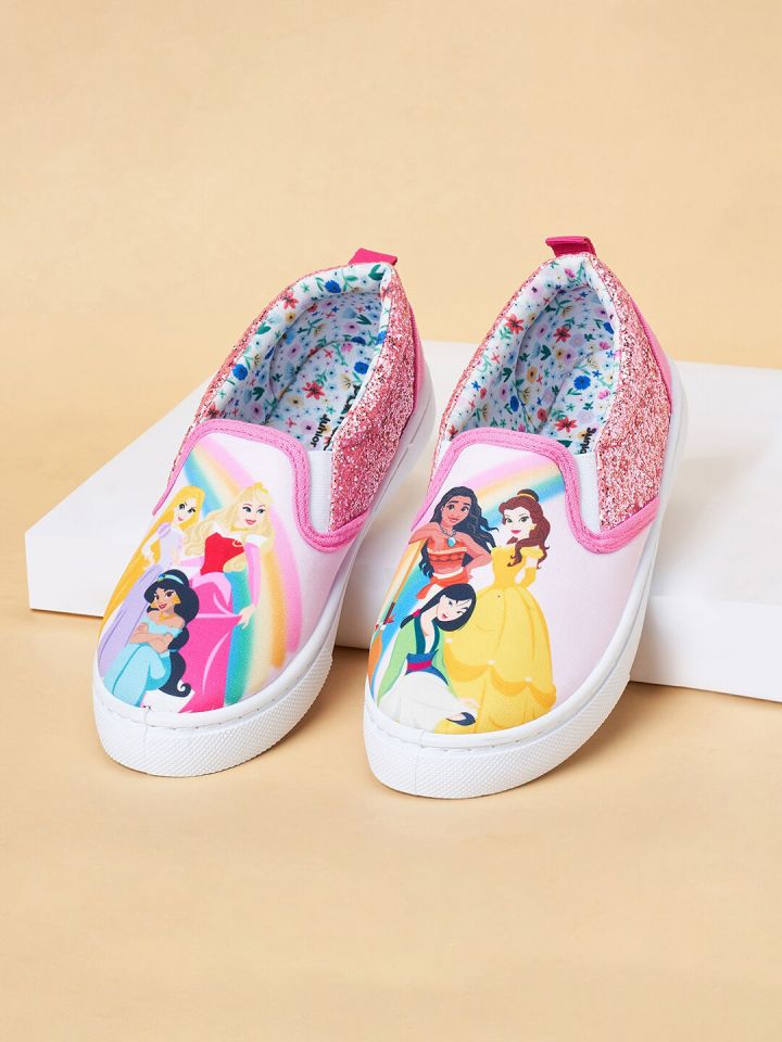 Girls disney princess hotsell shoes