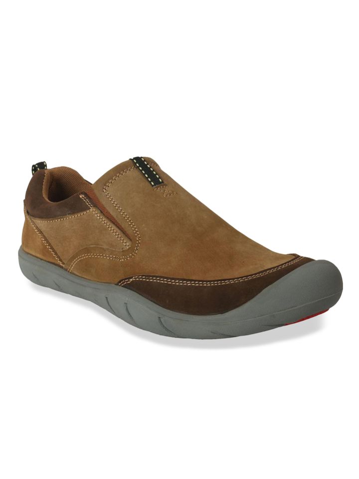Action Men Brown Slip on Sneakers