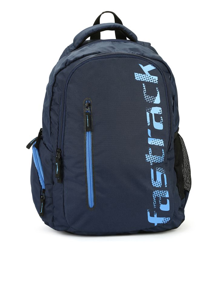 Fastrack shop blue backpack