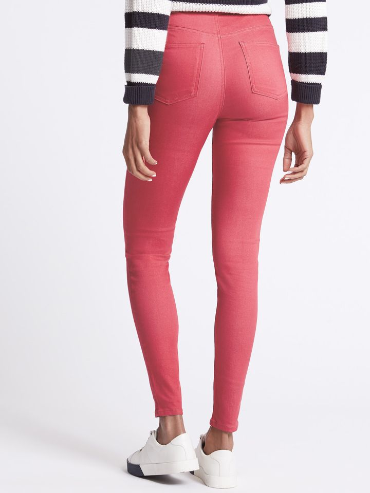 marks and spencer jeggings high rise