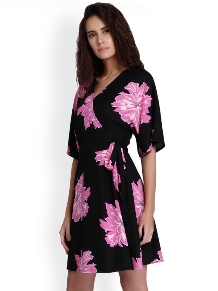 Vero moda wrap dress clearance